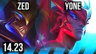 ZED vs YONE (MID) | KR Diamond | 14.23