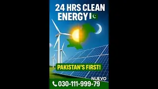 24/7 Renewable Energy in Pakistan | Nuevo Wind + Solar Breakthrough