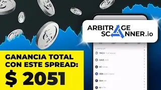 Esc&aacute;ner de Arbitraje ⚡ HIVE +$2051 entre Binance y BingX | Cripto Futuros