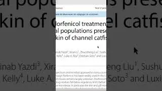 use of antibiotics on fish diseases. See link complete video. #fishdisease