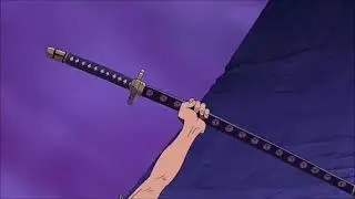 Ryuma gives his sword to zoro
