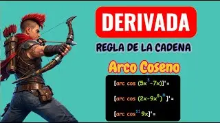 Derivada arco coseno | Fórmula y ejemplos