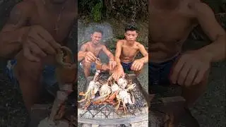 Grilled Crabs! 🦀🔥