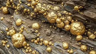 Huge Gold Nuggets Found in Solid Rock | Real Gold Discovery