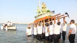 La Virgen del Carmen vuelve a enamorar Melilla