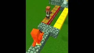 Villagers IQ test in Minecraft Part - 1#viral #trending #minecraft #shorts