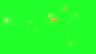 Multi Colour Heart Bubbles ❤️💛💙 Green Screen Effect | Blinking Love Overlay
