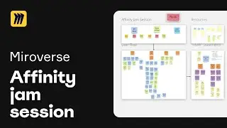 Affinity Jam Session: Organize User Data with THIS Miroverse template