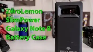 ZeroLemon SlimPower Galaxy Note 8 Battery Case Review!