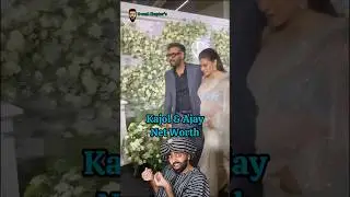 Kajol & Ajay Devgan Net Worth #bollywood #ajaydevgan #kajol