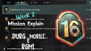 C3S8 week 2 mission explain M16 ROYAL PASS iPad mini 5,6 Air 3, 4, 5, 6, 7