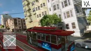 Watchdogs 2 ride a cable car trophy