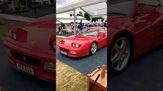 CLASSIC 1992 FERRARI 512 TR BY PININFARINA DRIVING AT SALON PRIVE! #shorts #trending #car #yt #viral