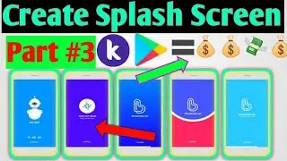 Professional Splash screen Progress animation in Kodular In Hindi how to welcome screen create 2021