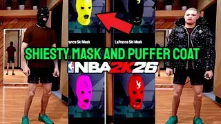 NBA 2K26 - HOW TO GET THE SHIESTY MASK AND PUFFER COAT