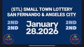 2nd Draw January 28, 2026 (Wednesday) Result | Pampanga Draw and Angeles City Draw