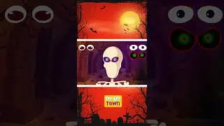 Wrong Face Skeleton  -  Finger Family  #rhymes #skeletons #spooky #teeheetown