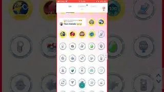 My medals in Pok&eacute;mon GO 😳🔥