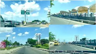 Drive along with me from Ikeja to Yaba, Lagos, Nigeria.