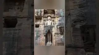 Gwalior fort hills Gopachal parvat Rock cut Jain temple #monument #temple #ancient #india #tour