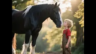 The Giant Shire Horse Who Stayed Calm&mdash;and Saved a Child at the Right Moment
