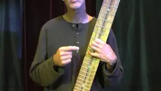 Chapman Stick Lesson, 3 easy song arrangements and techniques