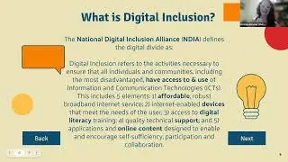 Digital Equity & Inclusion: Leveraging Community Resources