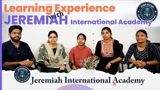 A Group of Recent OET Winners from Jeremiah International Academy sharing their Learning experience.