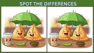 Spot the 3 Differences | 10 Brain Teasers to Test Your IQ