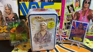 WWE Topps Heritage 2008 Ric Flair tin opening - Allen and ginter inserts - legends cards