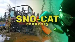 Snowcat Recovered 18-Months After Falling Through Ice!