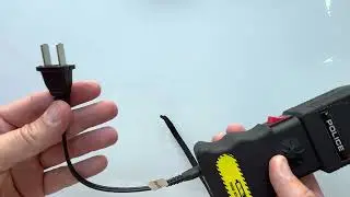 POLICE Stun Gun Taser Charger Charging Cord Universal First Most Stun Gun Modlsl and Brands.