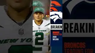 ZACH WILSON FIRST vs LAST Touchdown as a NY JET..☹️🥺 #shorts