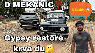 😁Old model gypsy😍 modified krva du kya❓ @dmekanic bhai se🤔 (fully restoration)🤑