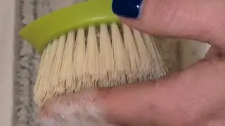 ASMR- Close Up Scrubbing ✨ Flat MopHead- Sudsy Brush Sounds & Satisfying Cleaning 🧼