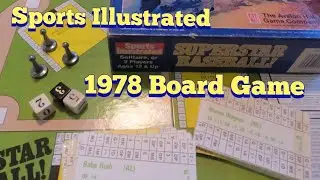 1978 Sports Illustrated Superstar Baseball Board Game