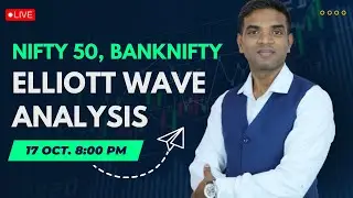 Elliott Wave Live Technical Analysis | Bank Nifty Analysis Using Elliott Wave Theory | Chartkingz