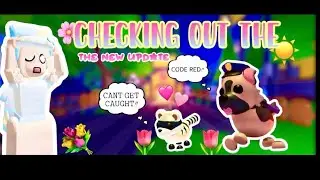 CHECKING OUT THE NEW UPDATE IN ADOPT ME | Roblox