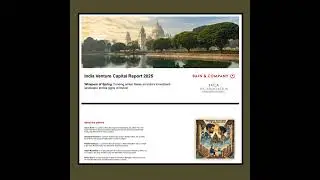 India Venture Capital Report 2025 - Bain & Company