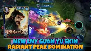 FINALLY! NEW GUAN YU LNY 2026 SKIN! 🔥 RADIANT DOMINATION IN PEAK 2200 | HONOR OF KINGS