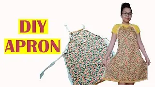 HOW TO MAKE AN APRON? | MACHINE OR HANDSEWN APRON | Itsmilkyways