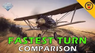 Wargaming - World of Warplanes - FASTEST TURN COMPARISON - POLIKARPOW I-5