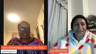 Live Interview: With Business Partner Based in USA-Joy Wilfred Koi