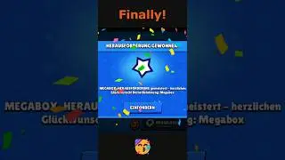 Megabox challenge reward #brawlstars #megabox #megaboxopening