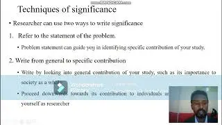 #significance of the study in Amharic