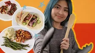 🍁HelloFresh Unboxing + Review | 👩🏻&zwj;🍳beginner cooks dinner in a chaotic fashion