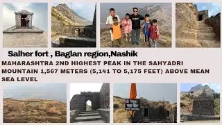 Salher fort, Baglan region Nashik #salherfort #salher #explore #travel #bikelife #viral #viralvideo 