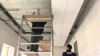 Montaggio controsoffitto knauf