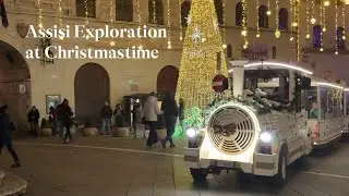 Assisi Exploration at Christmastime