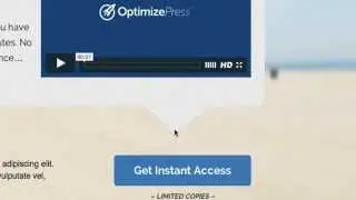 OptimizePress Club: ECLIPSE - Landing Page Template
